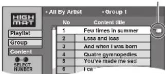 PANASONIC NV-VP31EE - Selecting from the lists - 1