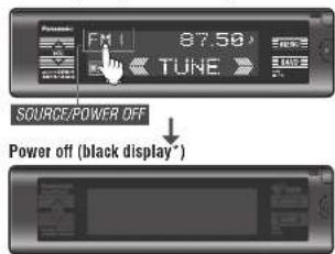 PANASONIC CQ-HX1003W - Power on Power off - 3
