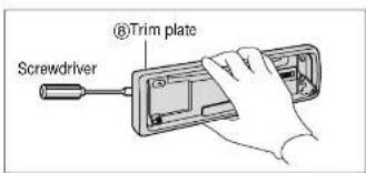 PANASONIC CQ-DF701W - Remove the Unit - 5
