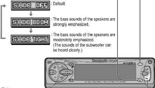 PANASONIC CQ-DF701W - (Super High Definition Bass) - 1