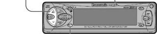 PANASONIC CQ-DF701W - Open/Close the Front Panel - 2