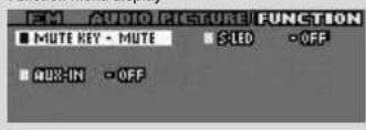 PANASONIC CQ-DF701W - User Settings - 2