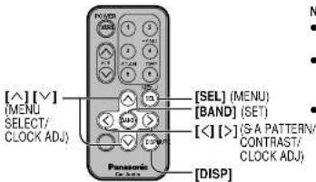 PANASONIC CQ-DF701W - Picture (Display) Settings - 3