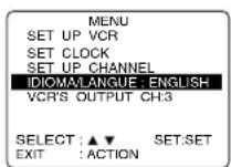 PANASONIC PV-D4732S - Language - 1