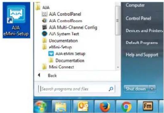 AJA IPT-1G-HDMI - PC Startup - 1