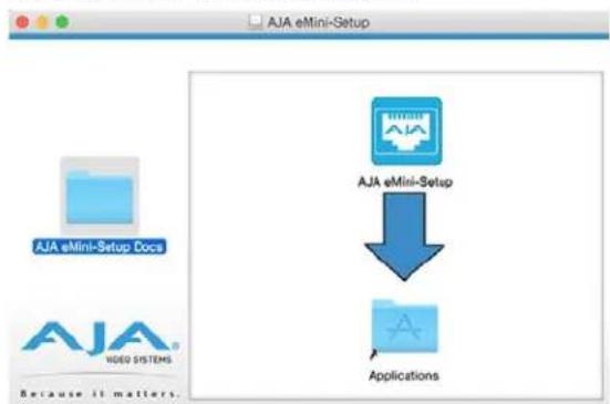 AJA IPT-1G-HDMI - Mac Installation - 1