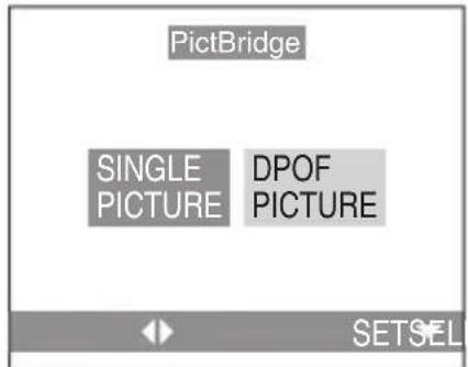 PANASONIC Lumix DMC-FC70GD - [DPOF PICTURE]를 선택합니다. - 1