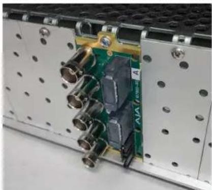AJA OG-4K2HD - Rear OG-4K2HD Card Installation - 2