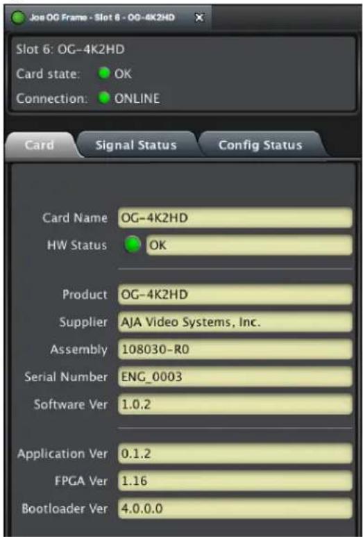 AJA OG-4K2HD - Control Interface Basic Components - 2