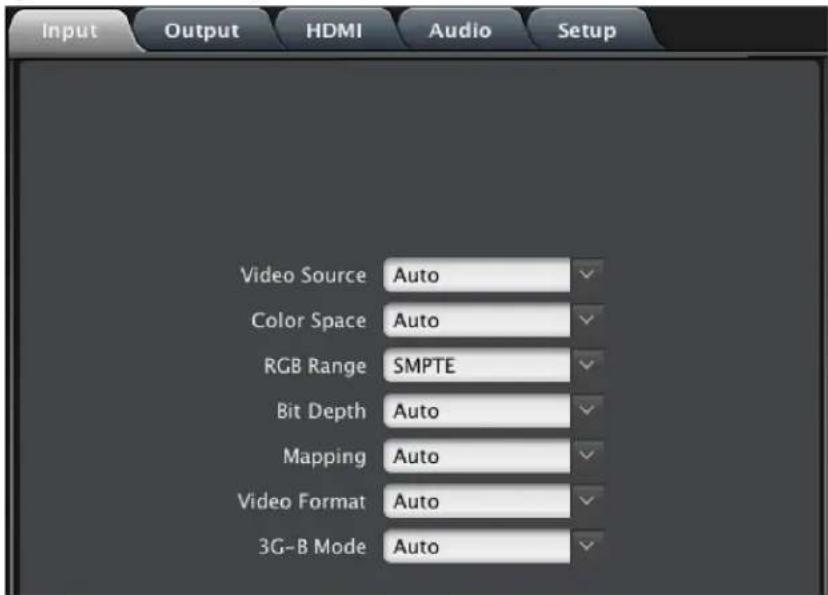 AJA OG-4K2HD - Control Interface Basic Components - 5