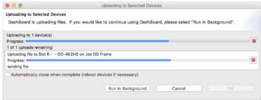 AJA OG-4K2HD - To Upload New Software - 2