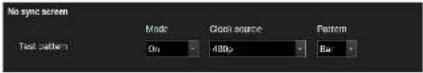Lightware SW4-OPT-TX240RAK - No Sync Screen (Test Pattern) - 1