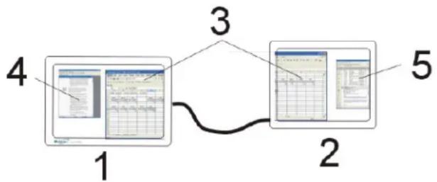 Motion Computing LS-Series - How to connect the Tablet PC and a monitor or projector example. - 2