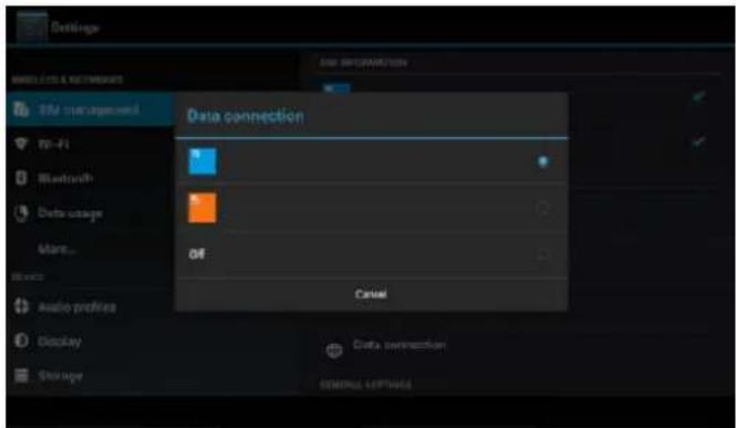 Settings WINDLES & NETWORKS 0M managed Data connection 00-FI Bluetooth Data usage More... Audio profiles Display Storage General Settings Data connection