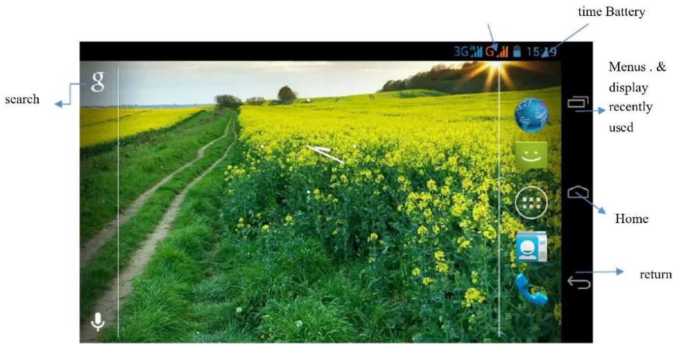 NEVIR NVR-TAB7 S13G (8GB) - Home Page - 1
