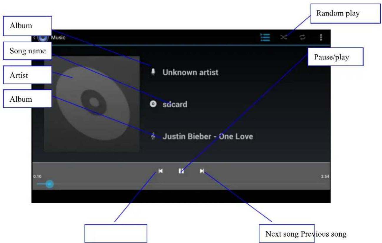 NEVIR NVR-TAB7 S13G (8GB) - Music - 1
