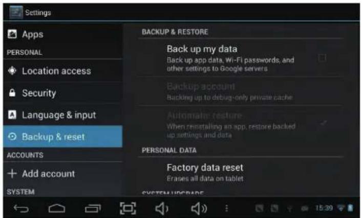 NEVIR NVR-TAB101DUAL S5 (8GB) - Copiade Seguridad y Reseteo - 1