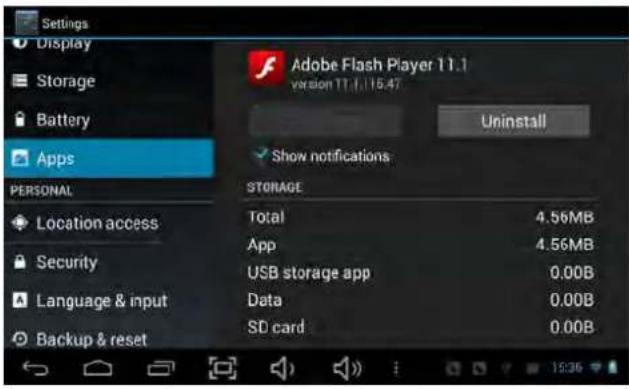 NEVIR NVR-TAB101DUAL S5 (8GB) - 7.Batería 8.Aplicaciones - 4
