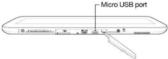Micro USB port