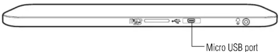 Micro USB port