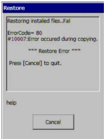 FUJITSU Stylistic CT2000 - ERROR CODES - 1