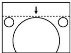 PANASONIC PT-D9510 - < When adjusting the vertical position - 2