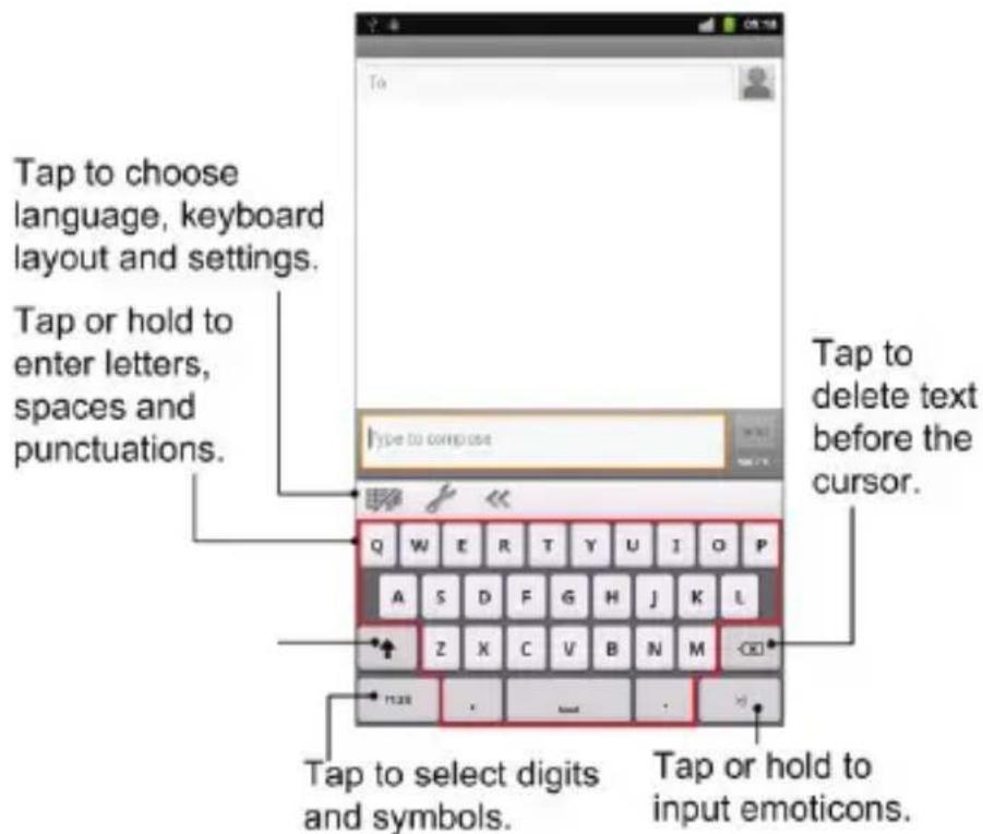 ZTE Reliance 3G Tab - XT9 Text Input - 1
