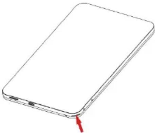 ZTE Reliance 3G Tab - How to slot your SIM/memory card - 1