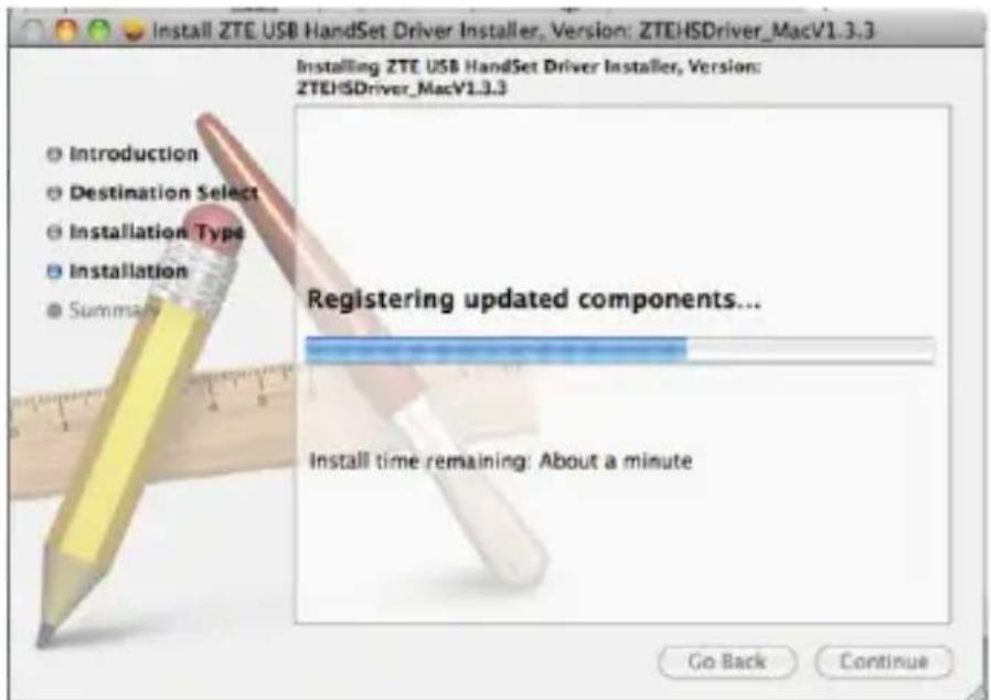 ZTE Reliance 3G Tab - Connection with Mac OS - 1