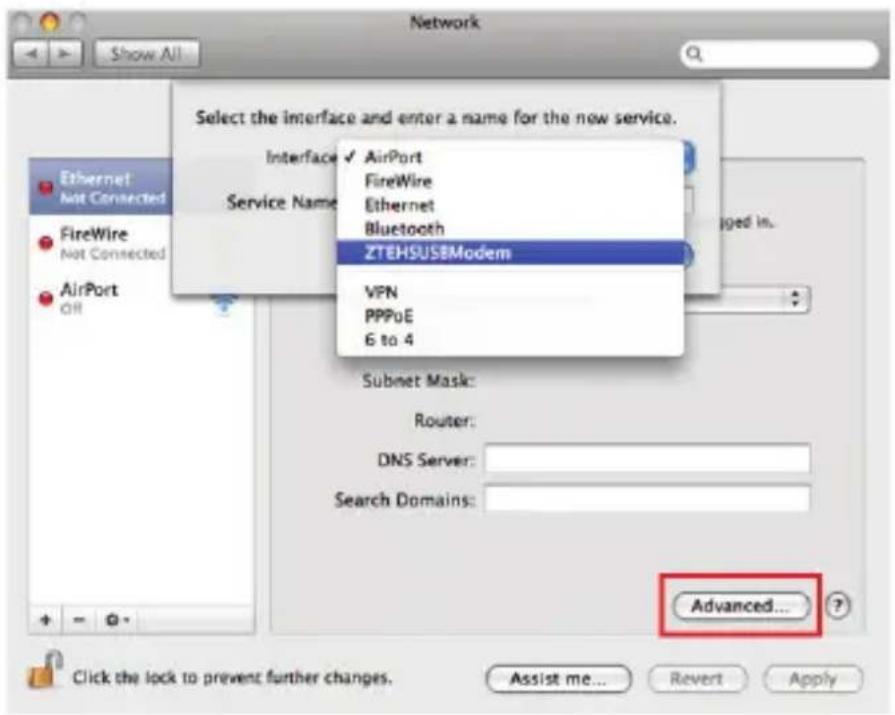 ZTE Reliance 3G Tab - Connection with Mac OS - 6