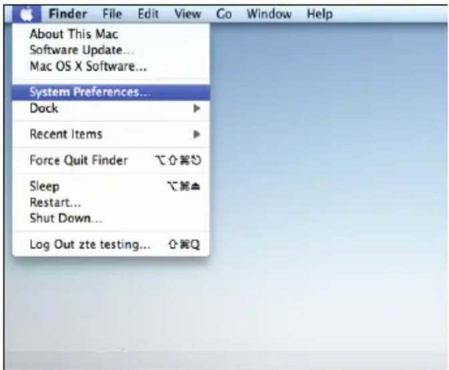 ZTE Reliance 3G Tab - Connection with Mac OS - 2