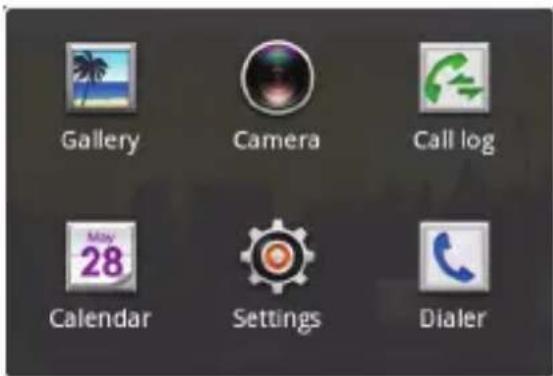 ZTE Reliance 3G Tab - How to open recently used applications - 1