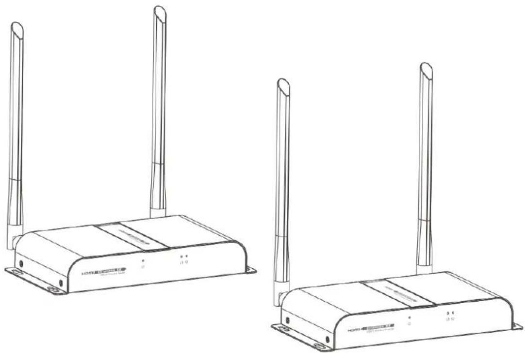 HELGI HLG0388PRO - HDMI Wireless Extender - 1
