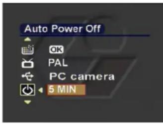 EASYPIX V11 - Auto power-off - 1