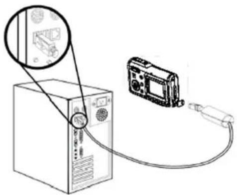 EASYPIX V11 - Connecting the USB cable - 1
