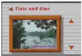 EASYPIX V25 - Setting the date stamp - 2