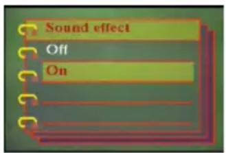 EASYPIX V25 - Enabling sound effect - 2