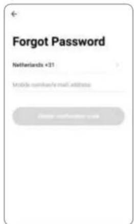 CALIBER HWS401 - Forgot password - 2