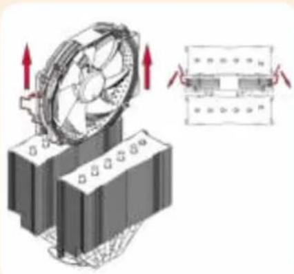 Noctua HXLU32 - Applying thermal paste - 2