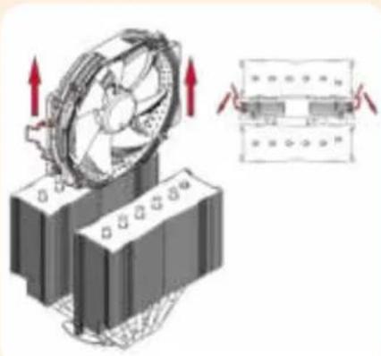Noctua HXLU32 - Applying thermal paste - 2