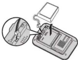 Diagram showing a device with a close-up view of its internal components, likely illustrating a mechanical or electrical assembly.