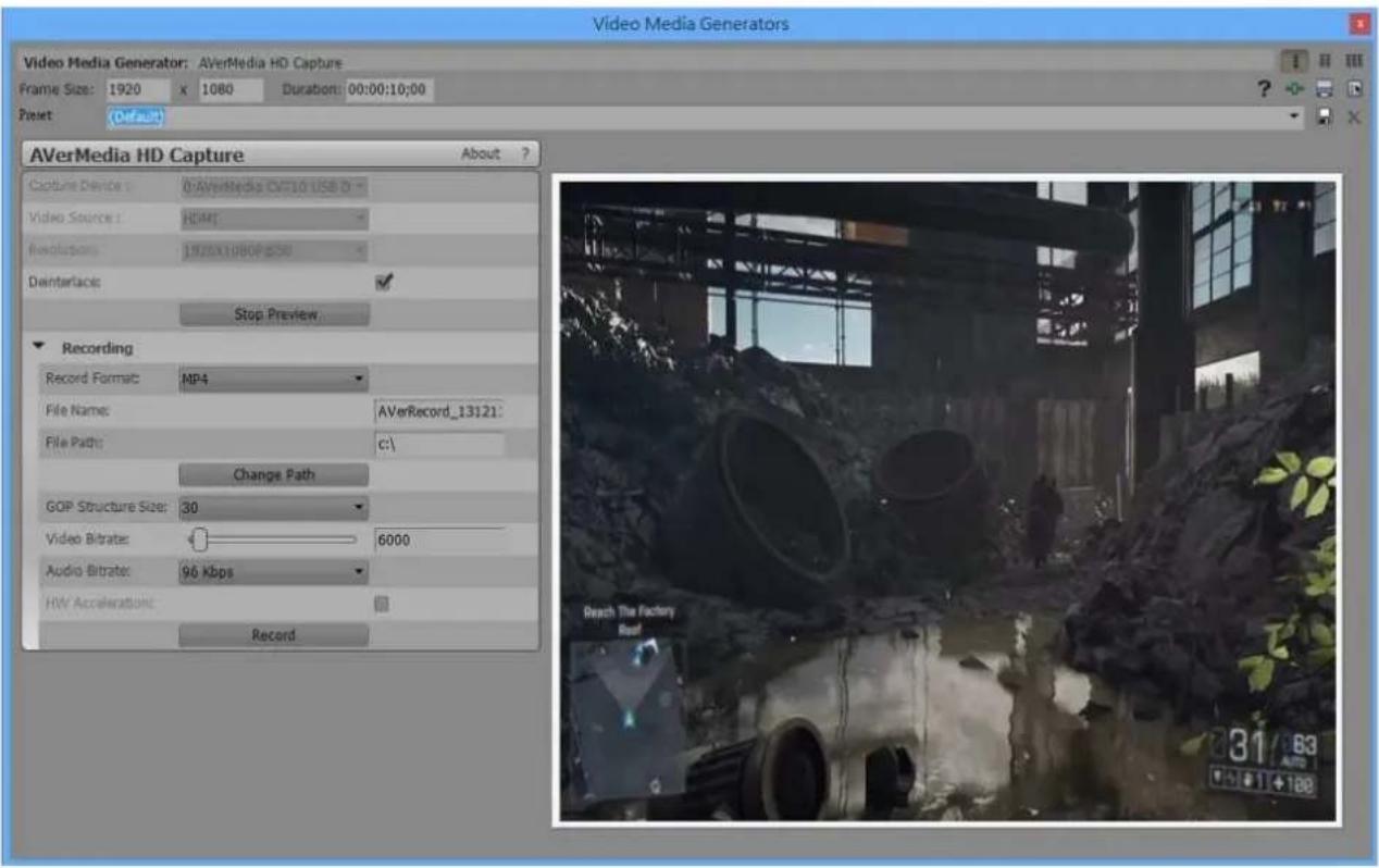 AVERMEDIA DarkCrystal 110 - 建立 AVerMedia 高畫質擷取 - 1