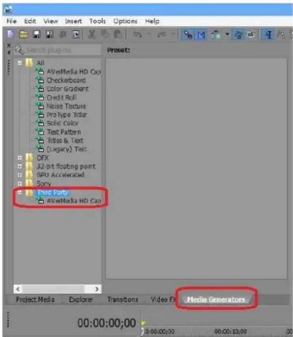 AVERMEDIA DarkCrystal 110 - Media Generators → Third Party → AVerMedia HD Capture - 1