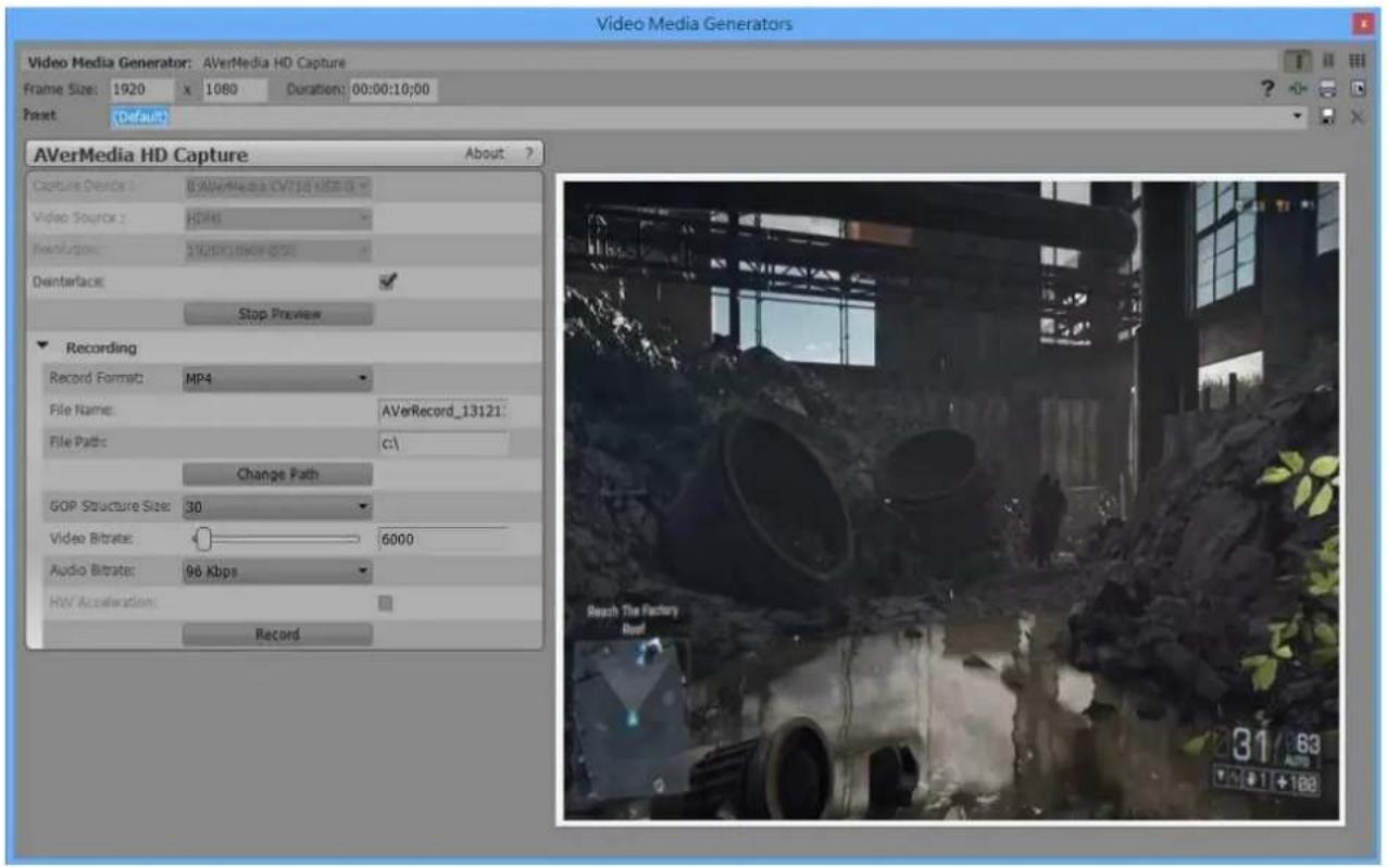 AVERMEDIA DarkCrystal 110 - 建立 AVerMedia 高清采集 - 1