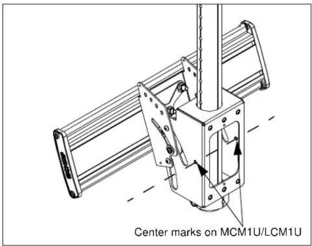 Chief LCM1X2U - Installing MCM1U / LCM1U - 1