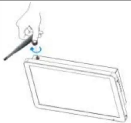 TECHNAXX Premium Camera Set 18.5 TX-30 - Antenna installation - 1