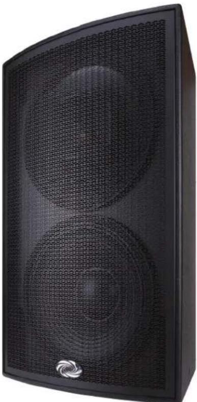 Crestron Vector CD1565 - Vector™ Performance Loudspeaker – Dual 15" Bi-Amplifi ed 3-Way Coaxial 60° x 45° - 1