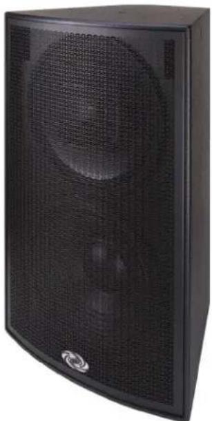 Crestron Vector CD1565 - Vector™ Performance Loudspeaker – Dual 15" Bi-Amplifi ed 3-Way Coaxial 60° x 45° - 1