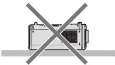 PANASONIC PT-MW530LE - ■Cautions when setting up the projector - 3