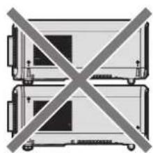 PANASONIC PT-MW530LE - ■Cautions when setting up the projector - 2
